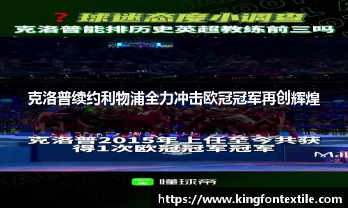 克洛普续约利物浦全力冲击欧冠冠军再创辉煌