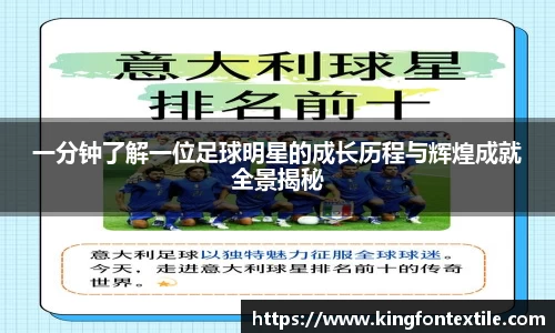 一分钟了解一位足球明星的成长历程与辉煌成就全景揭秘